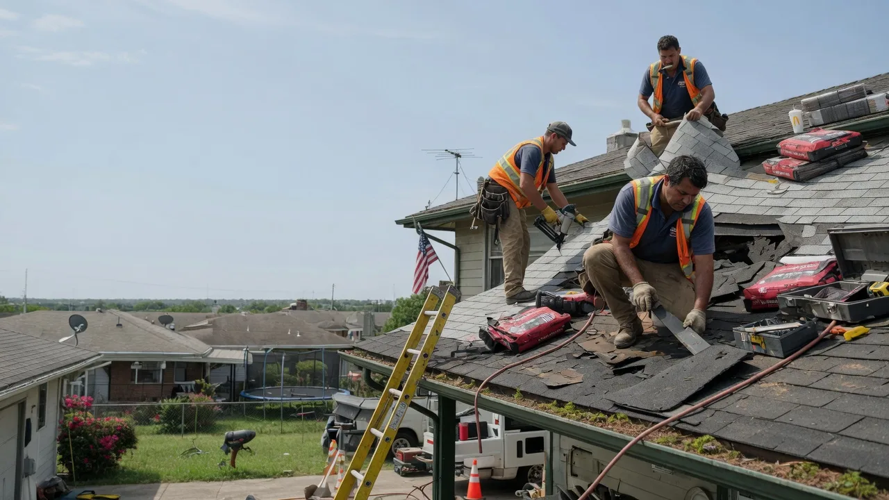 Roof Repair in Mount Pleasant, TX near me